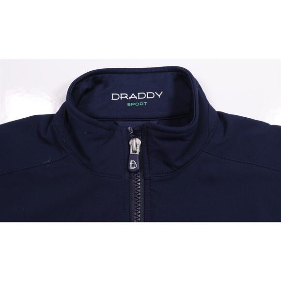 B Draddy Westchester Hills Men's Navy Blue Full Zip Front Jacket Vest Small - Picture 4 of 7